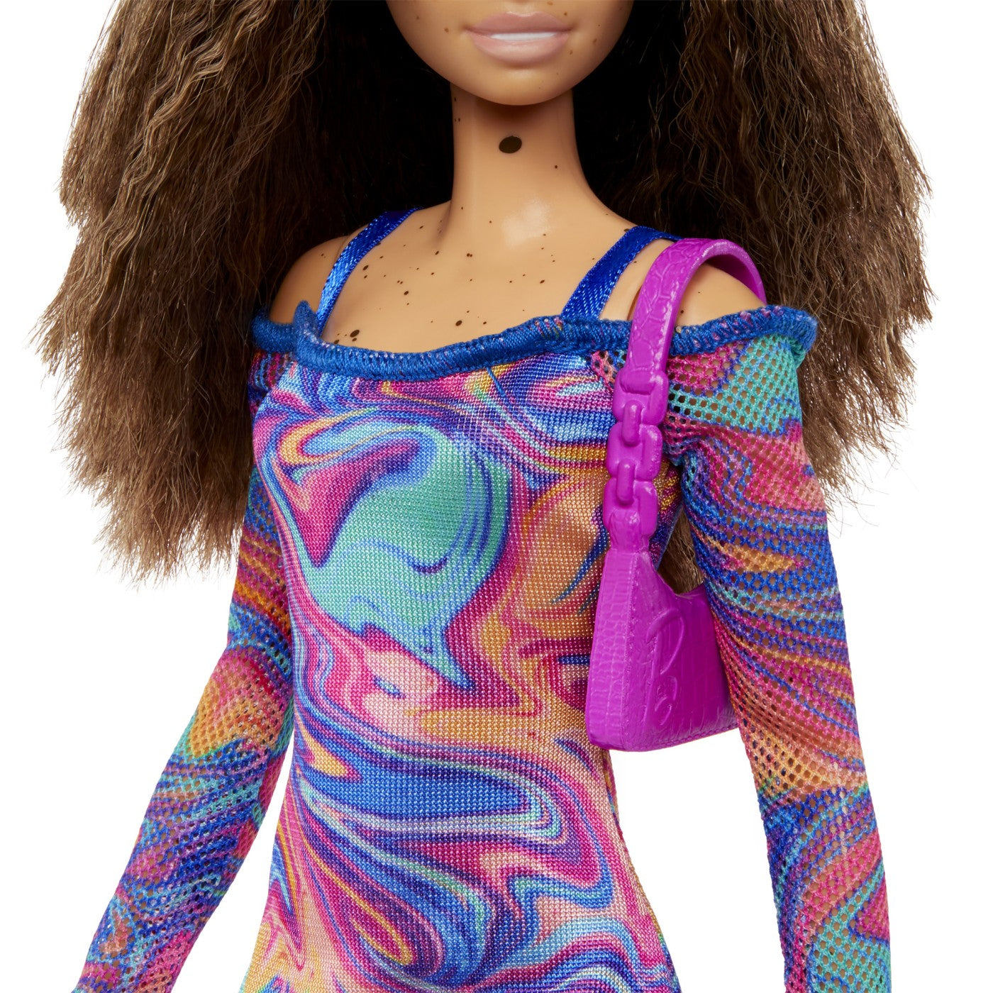 PAPUSA BARBIE FASHIONISTA SATENA CU PISTRUI [ps:57ba5967-553b-4d78-a133-220aef8fccf0]