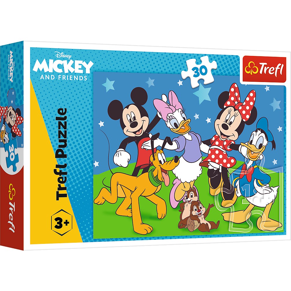 PUZZLE TREFL 30 DISNEY MICKEY SI PRIETENII - Imagine 1 [ps:faf91577-6cc7-4e6d-a5c4-6c41a1557866]
