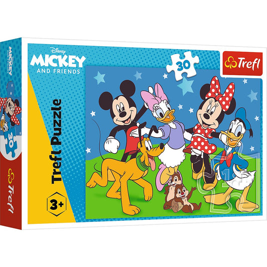 PUZZLE TREFL 30 DISNEY MICKEY SI PRIETENII - Imagine 1 [ps:faf91577-6cc7-4e6d-a5c4-6c41a1557866]