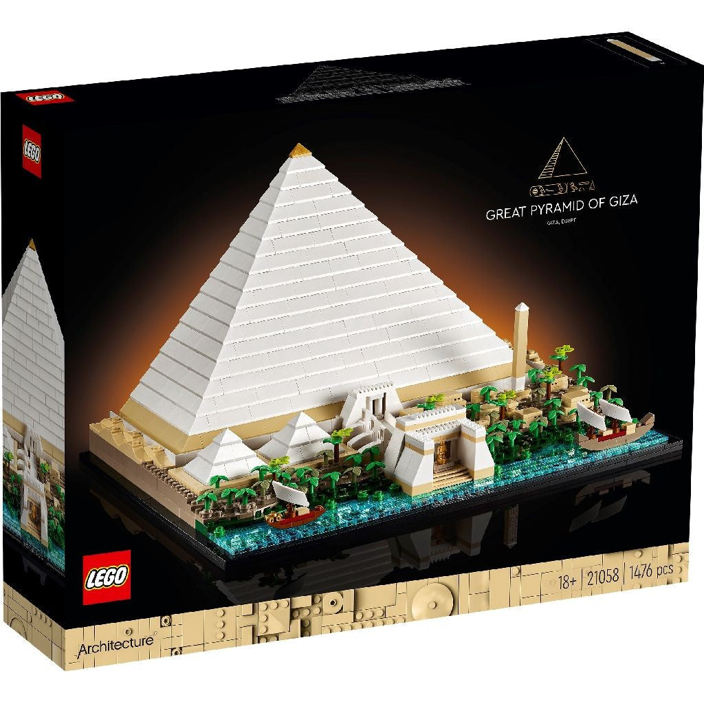 LEGO ARCHITECTURE MAREA PIRAMIDA DIN GIZA 21058 - Imagine 1 [ps:700fd6a0-835f-4b28-9475-9aafcbc4cfc5]