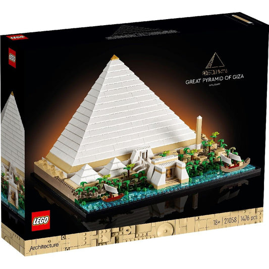 LEGO ARCHITECTURE MAREA PIRAMIDA DIN GIZA 21058 - Imagine 1 [ps:700fd6a0-835f-4b28-9475-9aafcbc4cfc5]