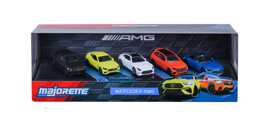 MAJORETTE SET 5 MASINUTE METALICE MERCEDES AMG 7.5CM Simba - Imagine 1 [ps:a02b1fde-444b-4bf8-8571-5c2d6e275d43]