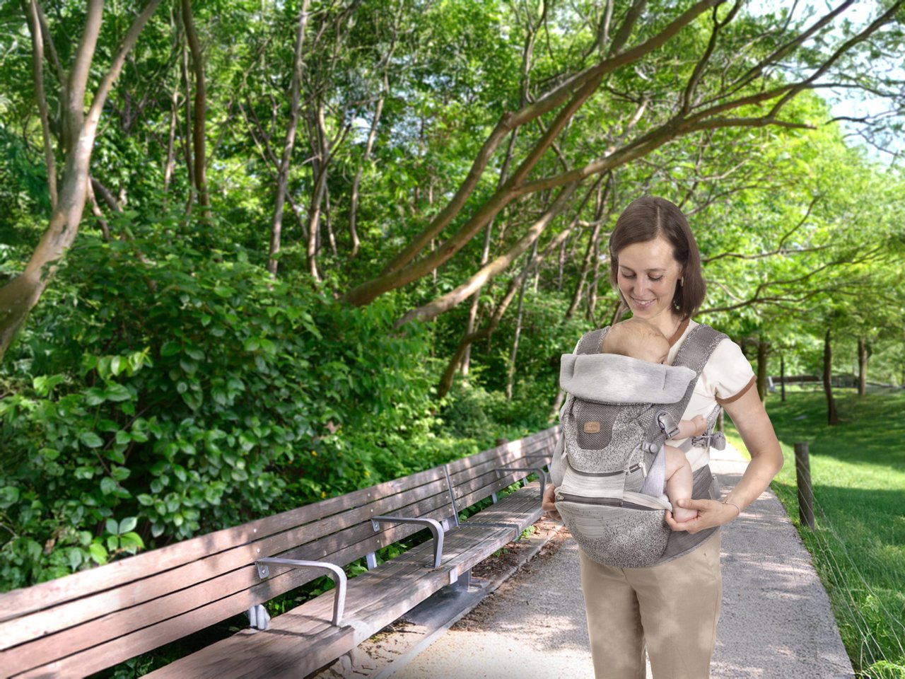 Marsupiu ergonomic multifunctional Chicco Airy Hip Fit 3 - Default Title (1) [ps:d081b14a-b664-4a00-b462-77cb354af776]