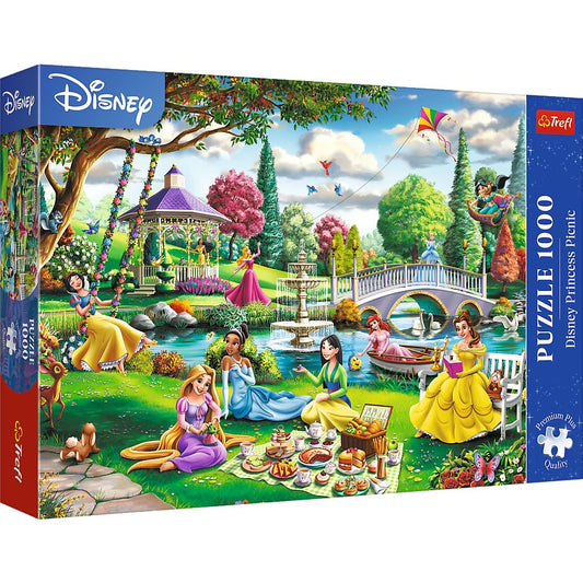 PUZZLE TREFL 1000 PREMIUM PLUS DISNEY PRINCESS PICNIC - Imagine 1 [ps:5a74d200-89ec-4fa2-95a3-6d16de619dda]