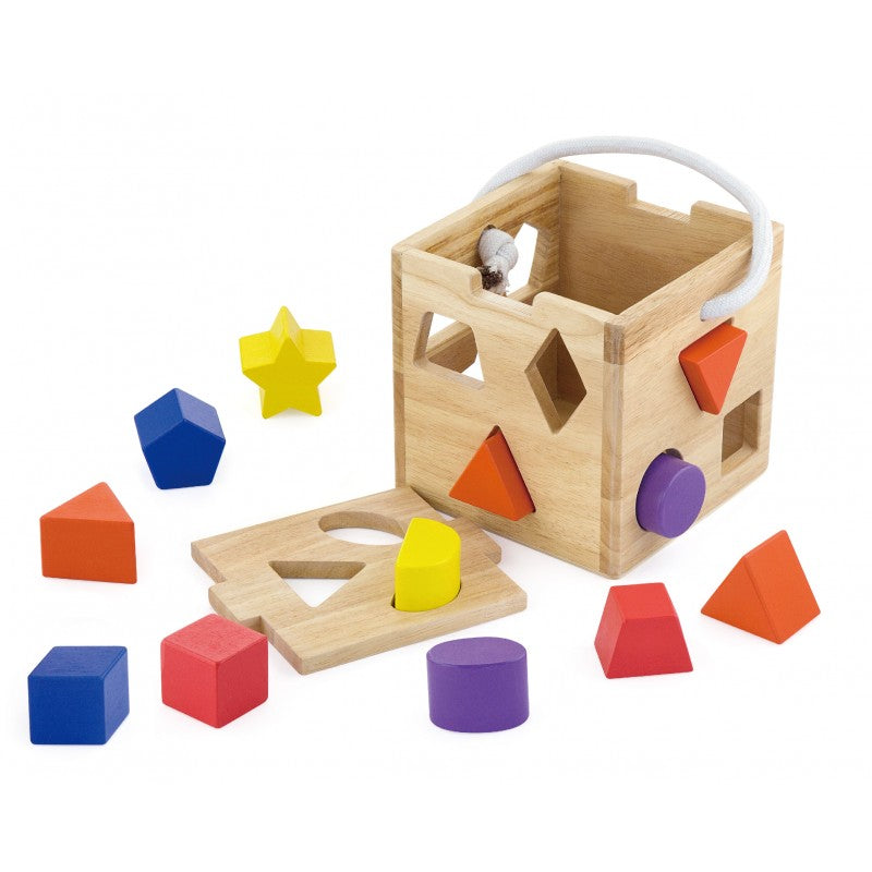 Cub sortator din lemn Viga - Imagine 1 [ps:ce6f041b-0692-4d5f-96c1-35671f71e50f]