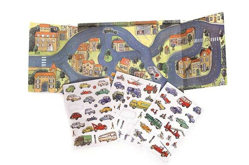 Orasul cu masini, set magnetic, Egmont Toys - Imagine 1 [ps:3317048c-80a1-456b-998a-82192287e276]