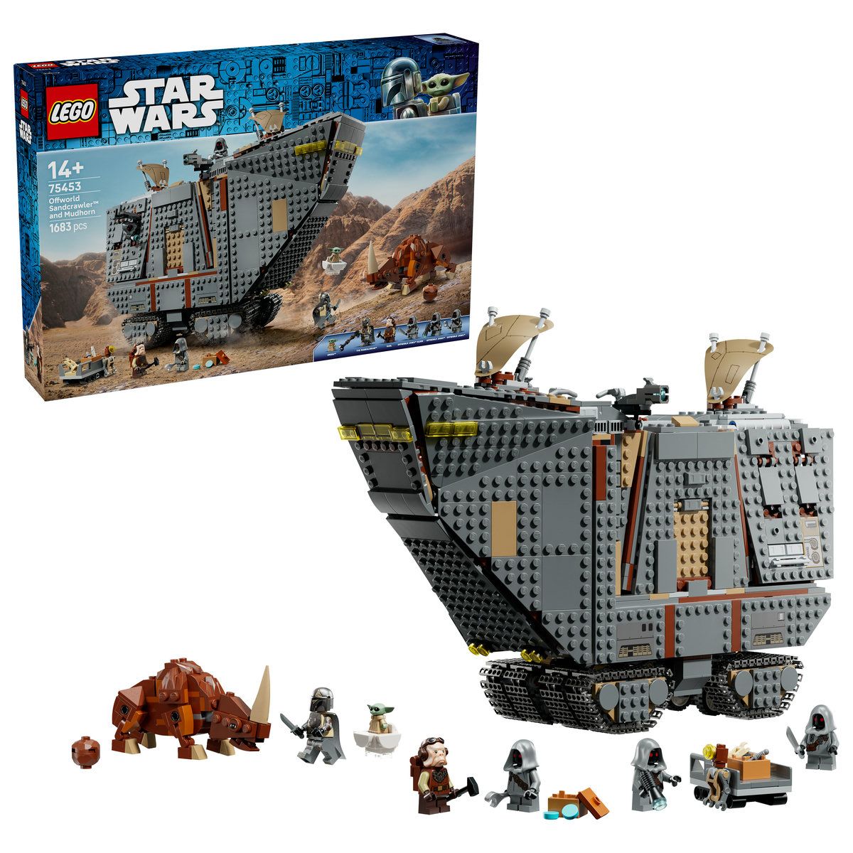 LEGO Star Wars Offworld Sandcrawler și Mudhorn 75453 - Default Title (1) [ps:fb4b4f35-98f1-41ed-b3f7-4137024e2956]