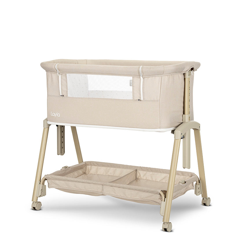 Pătuț Co-Sleeper Lorelli Layla 2 în 1, Black | infant.ro - Beige (1) [ps:2d1bfdf7-2777-4a92-a26c-289de3c96b55]