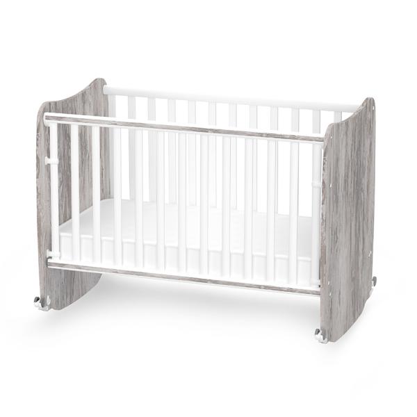 Patut Bebe LORELLI Stars - Leganare, Casuta - White Artwood (1) [ps:2e0fe148-7cf3-4f51-9d63-203d9b8d0ccf]