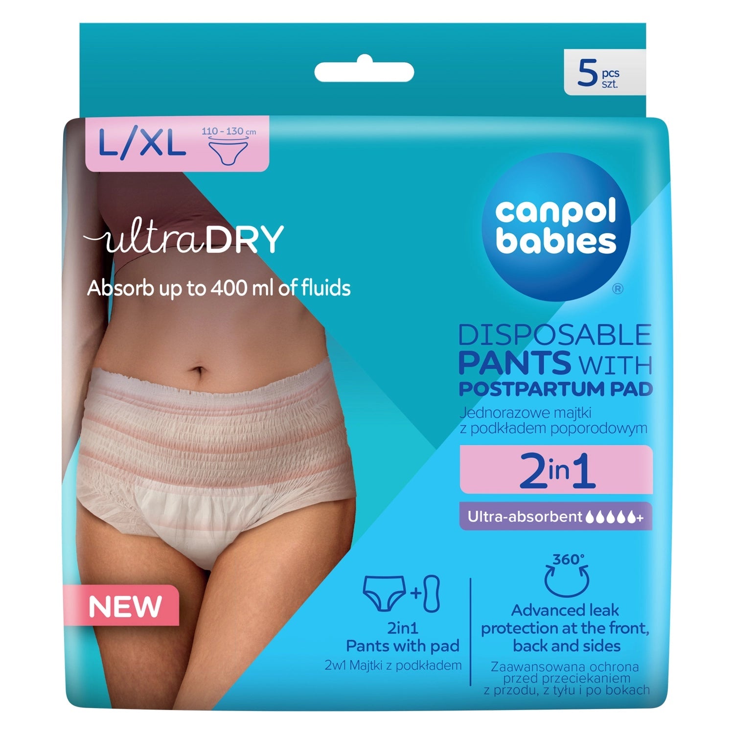 Chiloți postpartum de unică folosință,ultra-absorbanți, - Imagine 1 [ps:9424da52-097e-418d-a6f2-8a7196f63ef4]