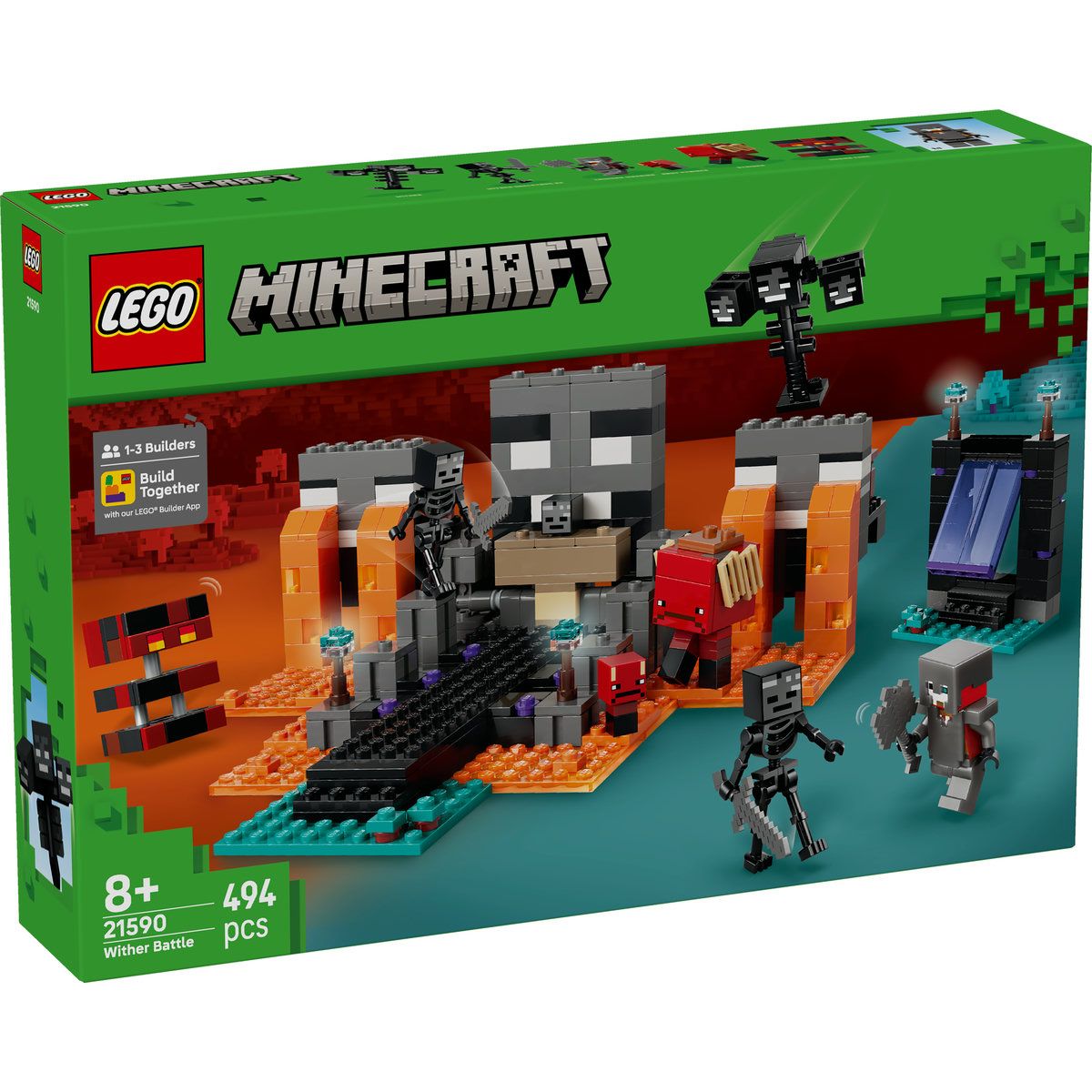 LEGO MINECRAFT LUPTA CU WITHER 21590 - Imagine 1 [ps:32e267ba-bf73-45fa-b93f-1859a155a1d3]