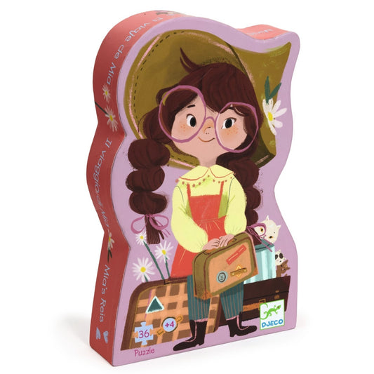 Puzzle Calatoria Miei, Djeco - Imagine 1 [ps:081e8a90-f3cb-4b4e-ac57-b60c0bee2365]