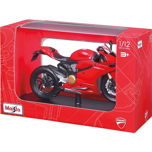 MAISTO MOTOCICLETA METALICA CU STAND DUCATI 1199 - Imagine 1 [ps:b9a84817-bd5f-4197-8f28-30d4a7d1b72f]