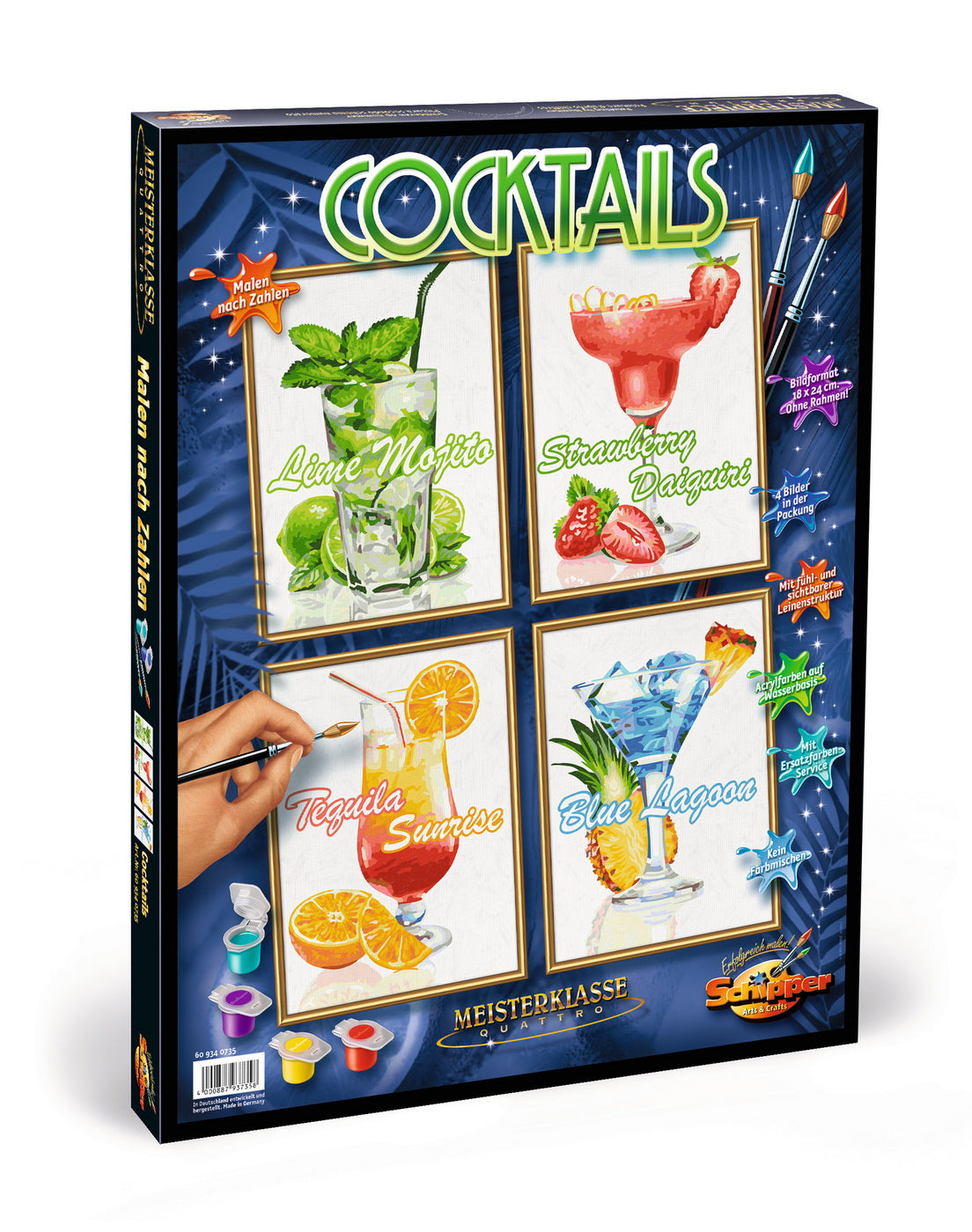 KIT PICTURA PE NUMERE SCHIPPER COCKTAIL-URI Simba - Imagine 1 [ps:f3460e57-5853-400f-b9ce-1d619cb62fa2]