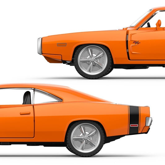 MASINUTA METALICA DODGE CHARGER R/T 1970 PORTOCALIU - Portocaliu [ps:babd0383-2fac-4415-98a9-11a9d35af61e]