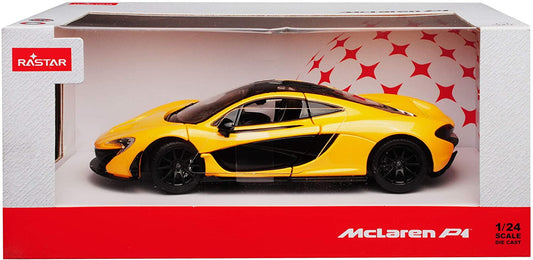 MASINUTA METALICA McLAREN P1 GALBEN SCARA 1 LA 24 Rastar - Imagine 1 [ps:56b422dd-69cc-4adf-aa13-c6bfdeb310b1]