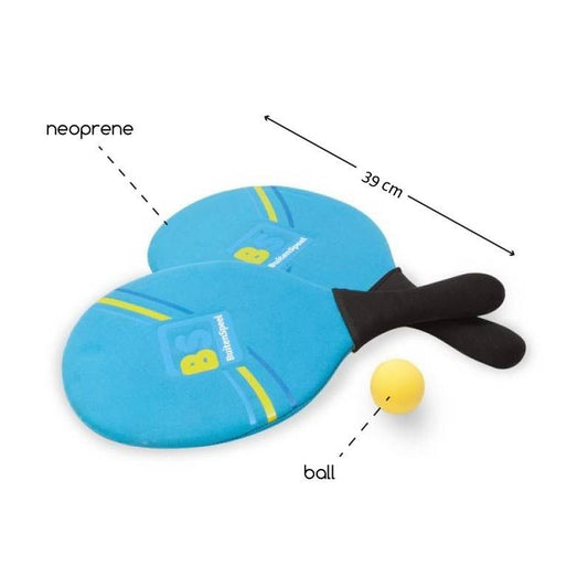 Set pentru tenis de plaja, BS Toys - Imagine 1 [ps:b2ebf9a6-a31e-4343-b870-3f8e87190ecd]