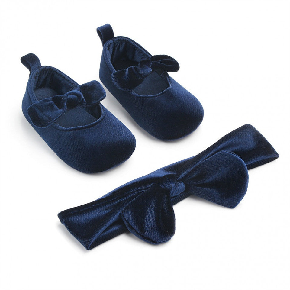 Balerini bebelus de catifea Drool (Culoare: Rosu, Marime: 12-18 Luni) [ps:b4336c14-66f7-4ea7-b668-dc71b60440b5]