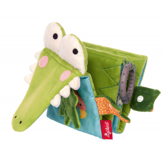 Carte senzoriala din plus cu activitati Crocodil, PlayQ - Imagine 1 [ps:e5ea569f-b4cf-4b36-bc0d-424f8ec6c24f]
