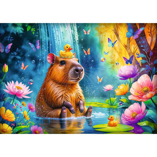 PUZZLE TREFL 1000 CAPYBARA - Default Title (1) [ps:86485e93-27a9-4c37-b626-3a852271e9cf]