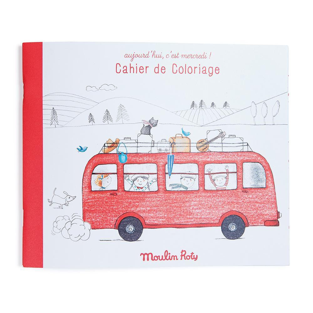 Caiet cu fise preilustrate pentru desen, Moulin Roty - Imagine 1 [ps:ec98408b-9fb1-4593-be02-49f6ba6a2855]