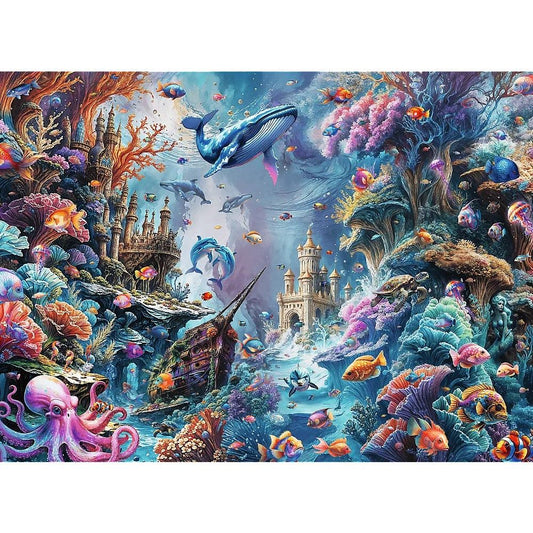 Puzzle Trefl Viața Subacvatică 3000 piese cu Poster - Default Title (1) [ps:8dca63b0-71f9-4549-a829-106c7babd5bc]