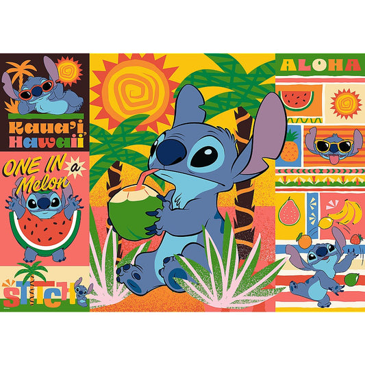 PUZZLE TREFL 500 DISNEY STITCH IN VACANTA - Stitch (1) [ps:00c38a69-6625-44f6-8ed6-4a56b8e4ed45]