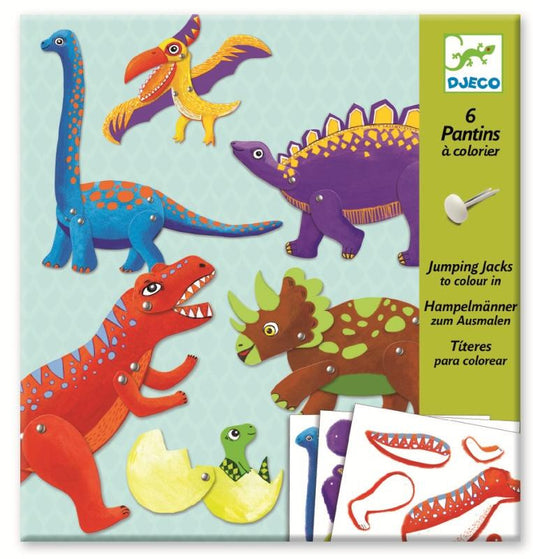 Joc creativ Dinozauri in miscare, Djeco - Imagine 1 [ps:98e57f80-9197-4981-8606-93ee13768734]