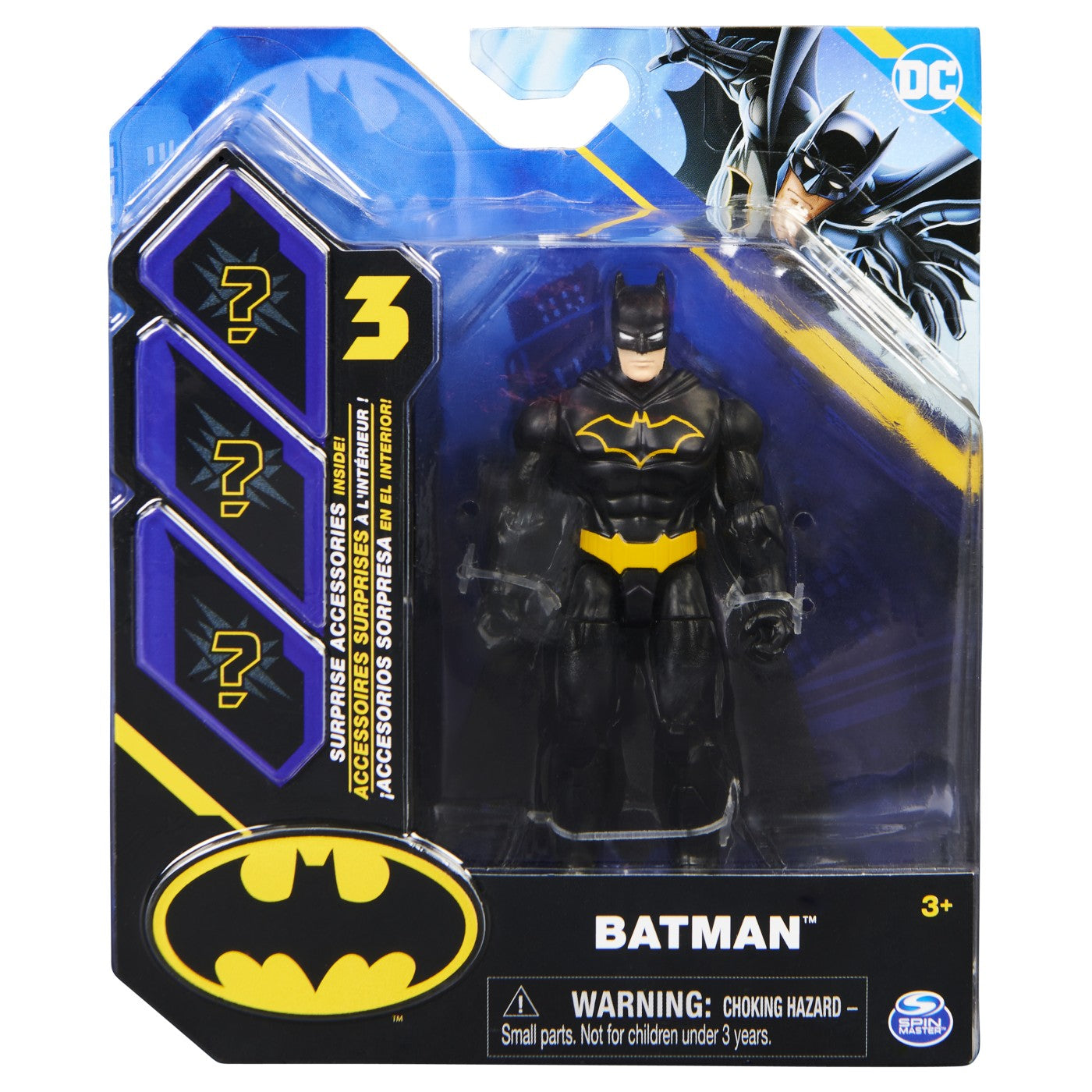 FIGURINA BATMAN ARTICULATA 10CM CU 3 ACCESORII SURPRIZA - Imagine 1 [ps:8821351f-1554-43dd-9f92-0a4fafef2814]