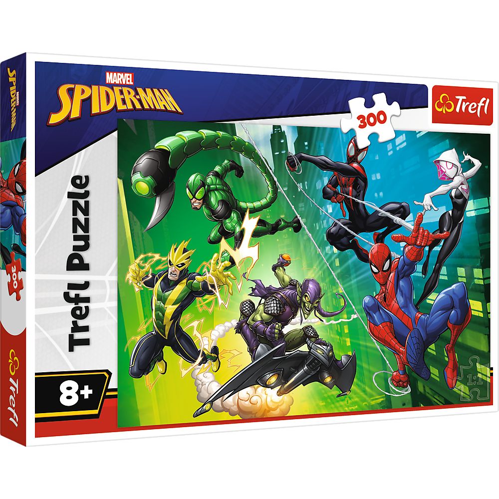 PUZZLE TREFL 300 MARVEL SPIDERMAN PANZA OMULUI PAIANJEN - Imagine 1 [ps:eb2e40f0-aba7-41d0-8b6d-d4fb692bff00]