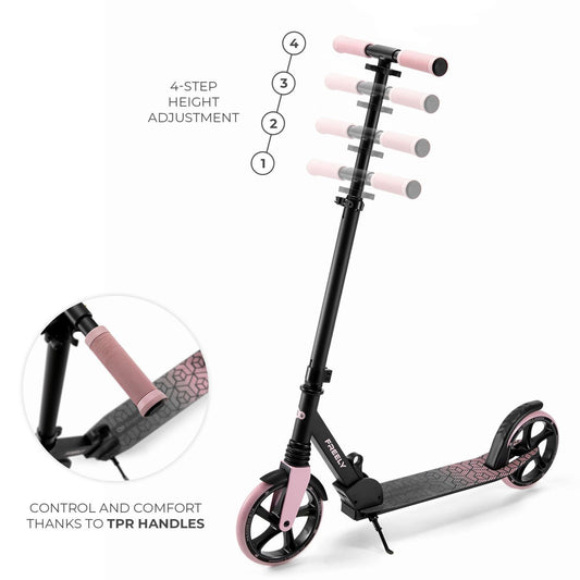 TROTINETA KINDERKRAFT FREELY,  BEIGE - Roz