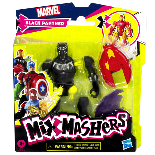 MARVEL AVENGERS MIX MASHERS FIGURINA BLACK PANTHER 12CM - Imagine 1 [ps:16bff82f-f48d-4a13-a6c9-5b45f84041ff]