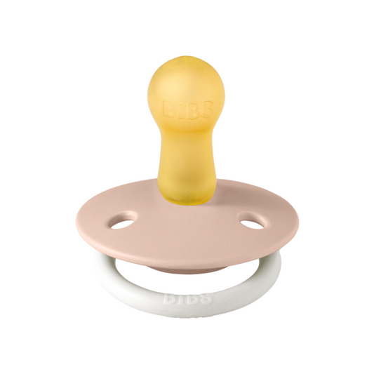 Suziță BIBS Glow Latex, Tetină Rotundă, 0 luni - Blush - Default Title (1) [ps:498328b3-3f47-4aad-b577-a7d981c5079e]