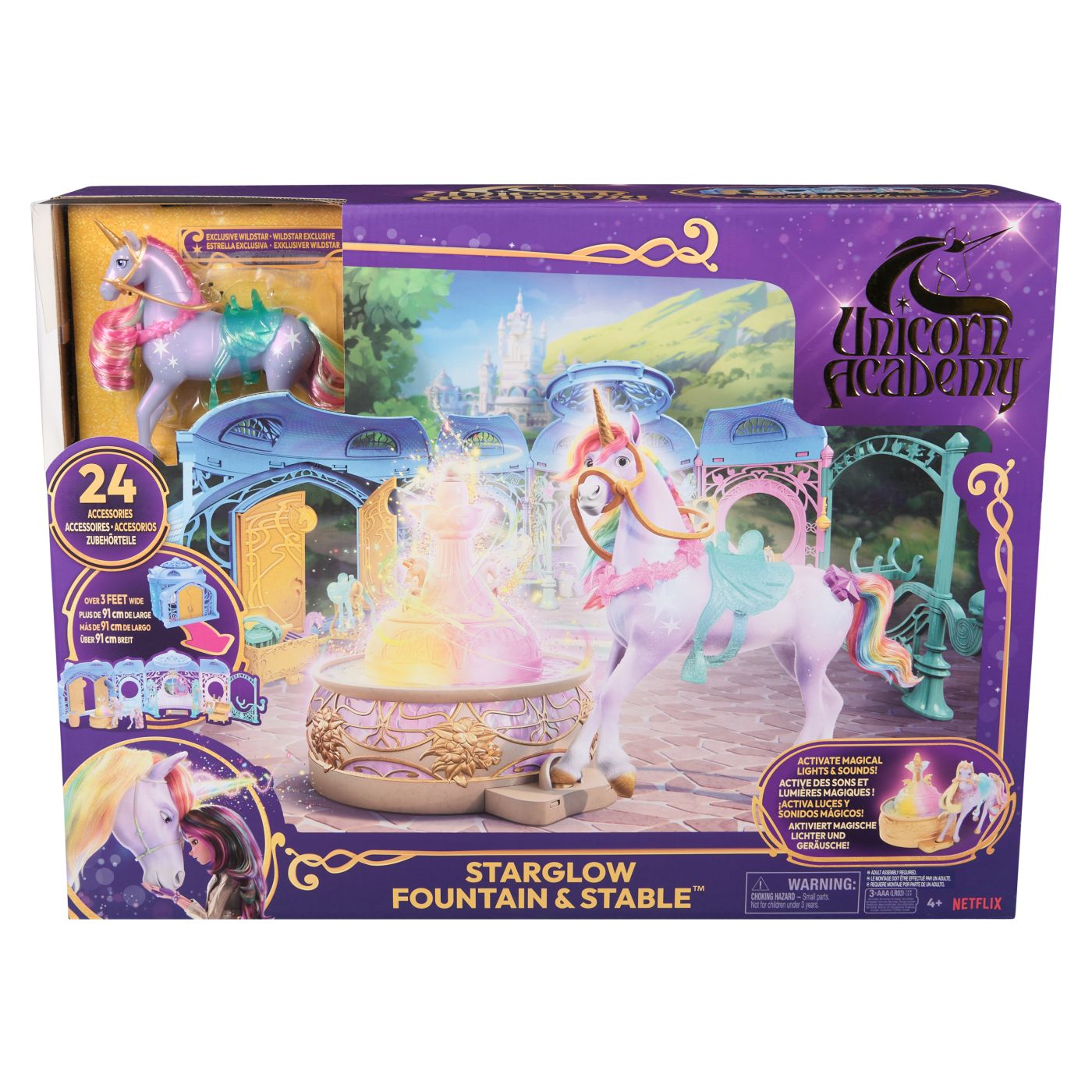 UNICORN ACADEMY SET DE JOACA FANTANA SI GRAJD STARGLOW - Imagine 1 [ps:c34bcf59-ab32-459a-982f-057d79e129e8]