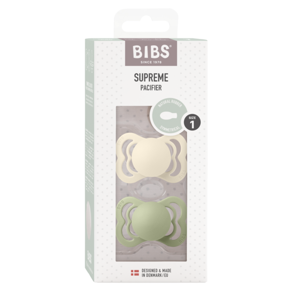 Suzetă BIBS Supreme Latex, Tetină Simetrică, 0 luni - Sage - Sage (1) [ps:eac9d722-ec10-49a0-a7a8-ccf187b3e566]