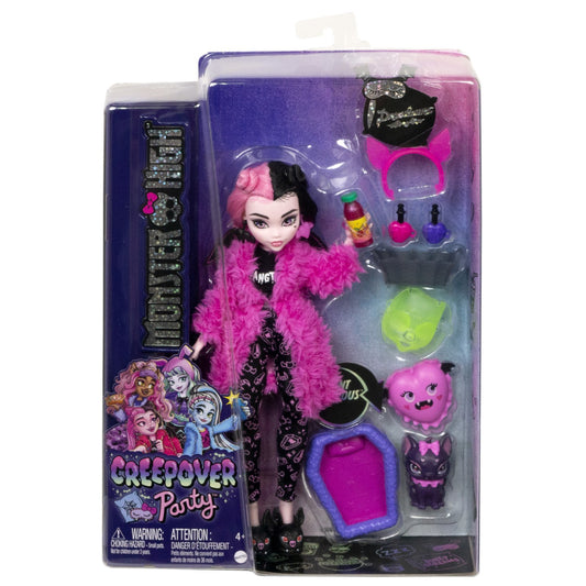 MONSTER HIGH PAPUSA DRACULAURA CREEPOVER PARTY Mattel - Imagine 1