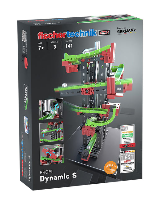 Kit STEM Cursa cu obstacole Dynamic S, Fischertechnik - Imagine 1 [ps:2a260581-0dd4-4a05-b8b2-76c140f6f30c]