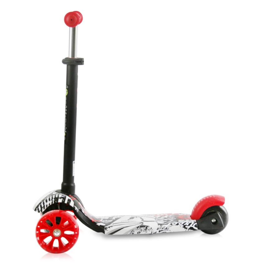Trotineta Reglabila Lorelli Draxter, 3 ani+, Negru Graffiti - Negru Graffiti (1) [ps:92ae60cc-24b8-4d82-9d86-3b77f7ed3255]