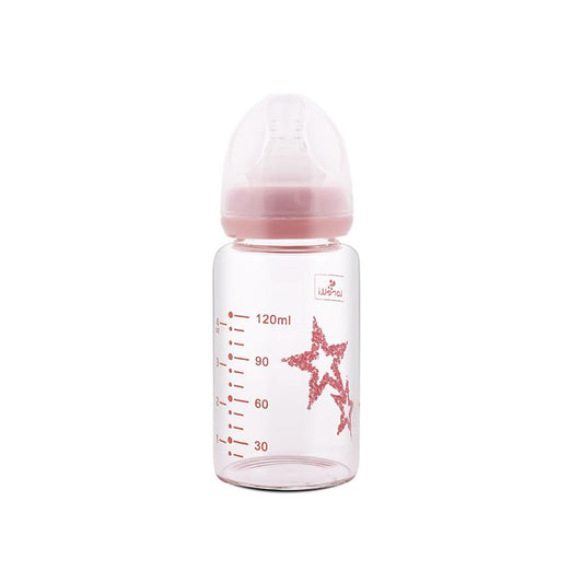Biberon Sticlă Lorelli Anticolici, 120 ml, Pink - Pink (1) [ps:a678e961-213a-44ef-b272-cc3f8f295c1e]
