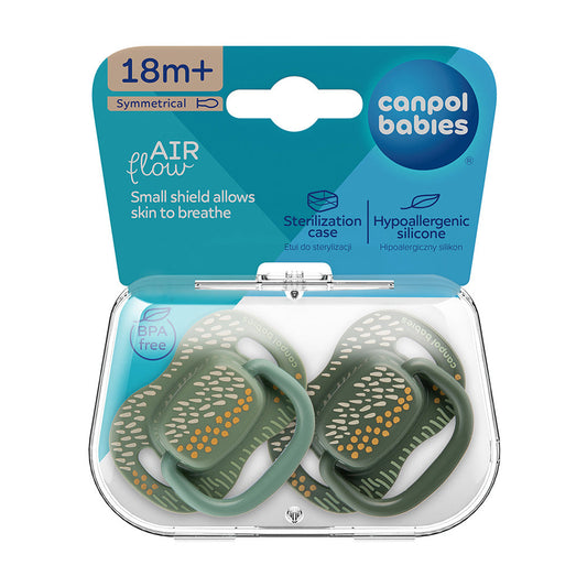 Canpol Babies Suzeta simetrica din silicon +18m - Imagine 1 [ps:ca5e1d81-d11a-4f18-b224-dbac62465947]