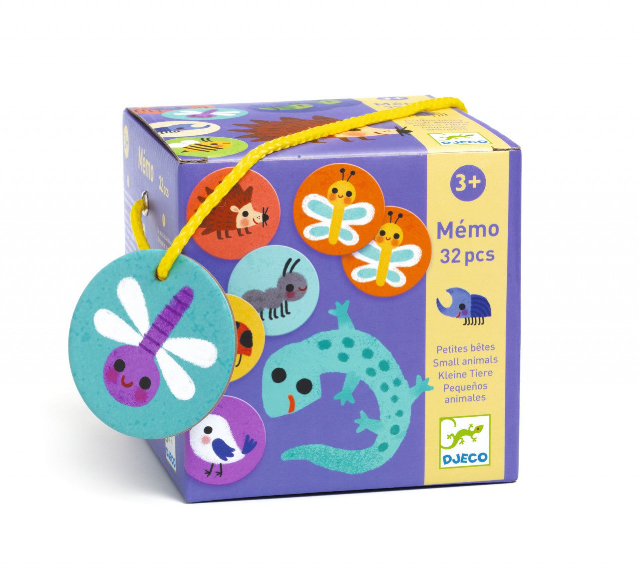 Memo animale mici, Djeco - Imagine 1 [ps:3859e616-8e85-432f-9d6a-df0fa9797959]