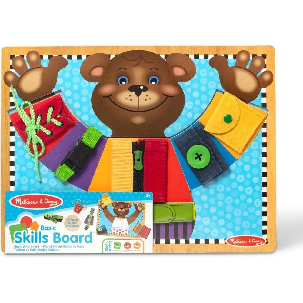 MELISSA AND DOUG SET DE JOACA ABILITATI DE BAZA DIN LEMN - Imagine 1 [ps:8814be29-32d0-4542-9241-cb71731948af]