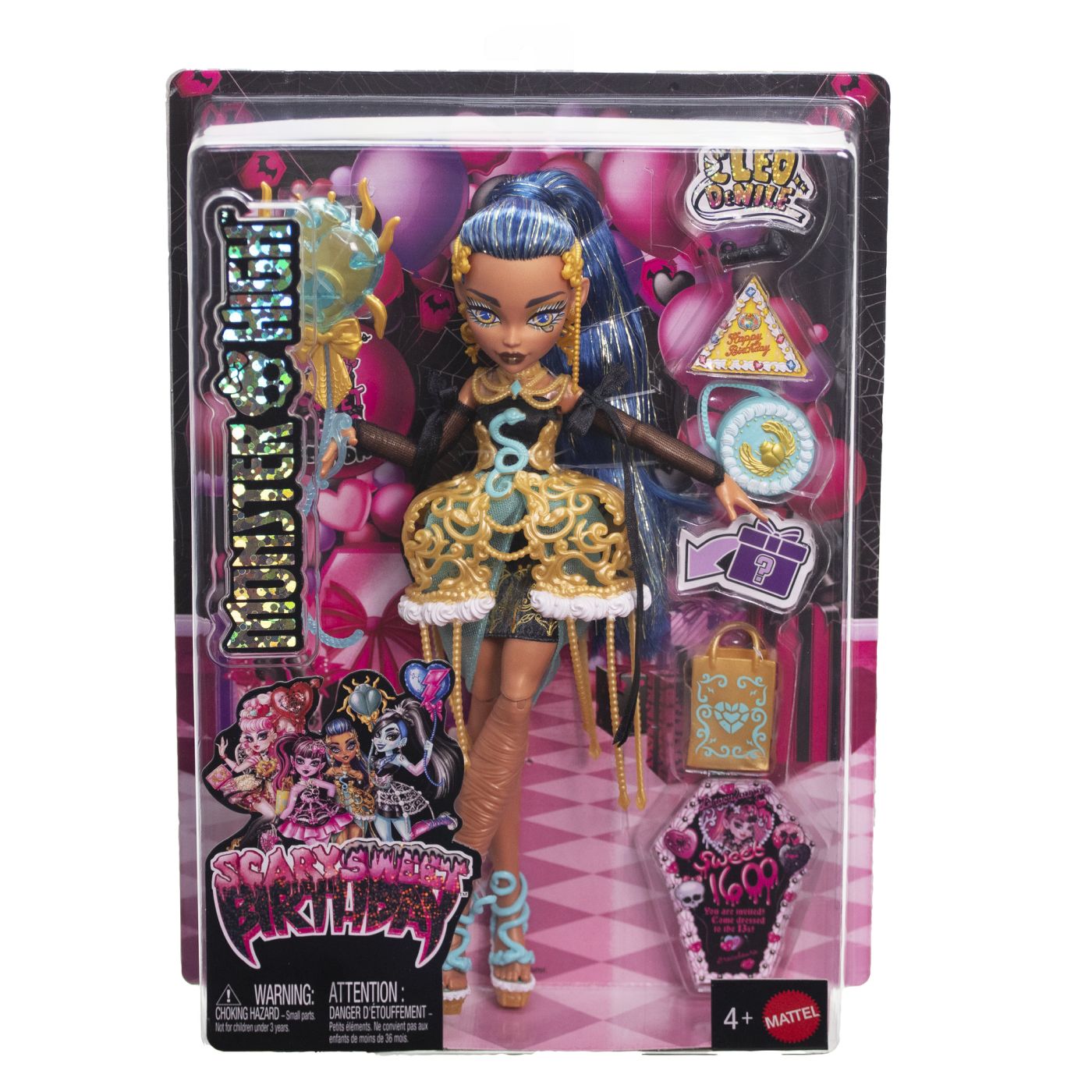 MONSTER HIGH ZIUA DE NASTERE DULCE SI INFRICOSATOARE - Imagine 1
