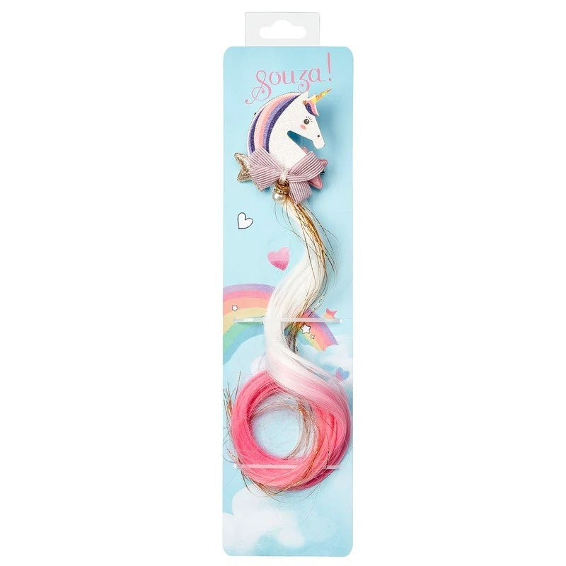 Agrafa de par Unicorn cu extensie, Souza! - Imagine 1 [ps:2d01c5d8-f4ec-452c-8da2-c5f7798d16f2]