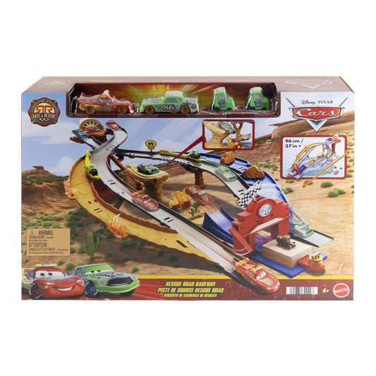 CARS RACE AND RESCUE SET DE JOACA CURCUIT DE SALVARE SI - Imagine 1