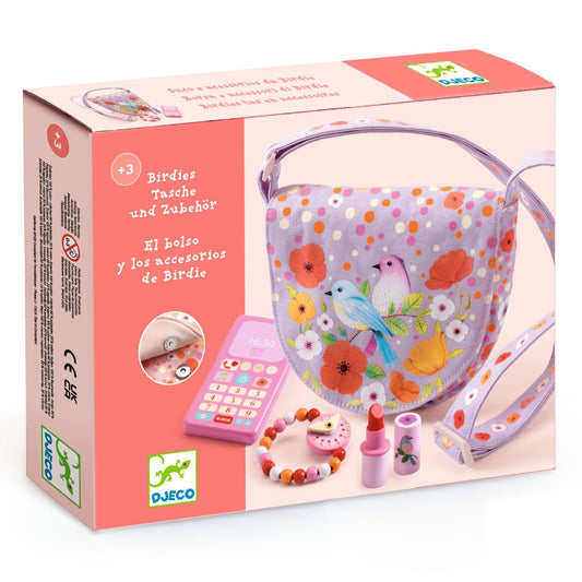 Geanta cu accesorii Birdie, Djeco - Imagine 1 [ps:c6e2d41c-c29c-4fb0-aa95-5a5849b6454e]