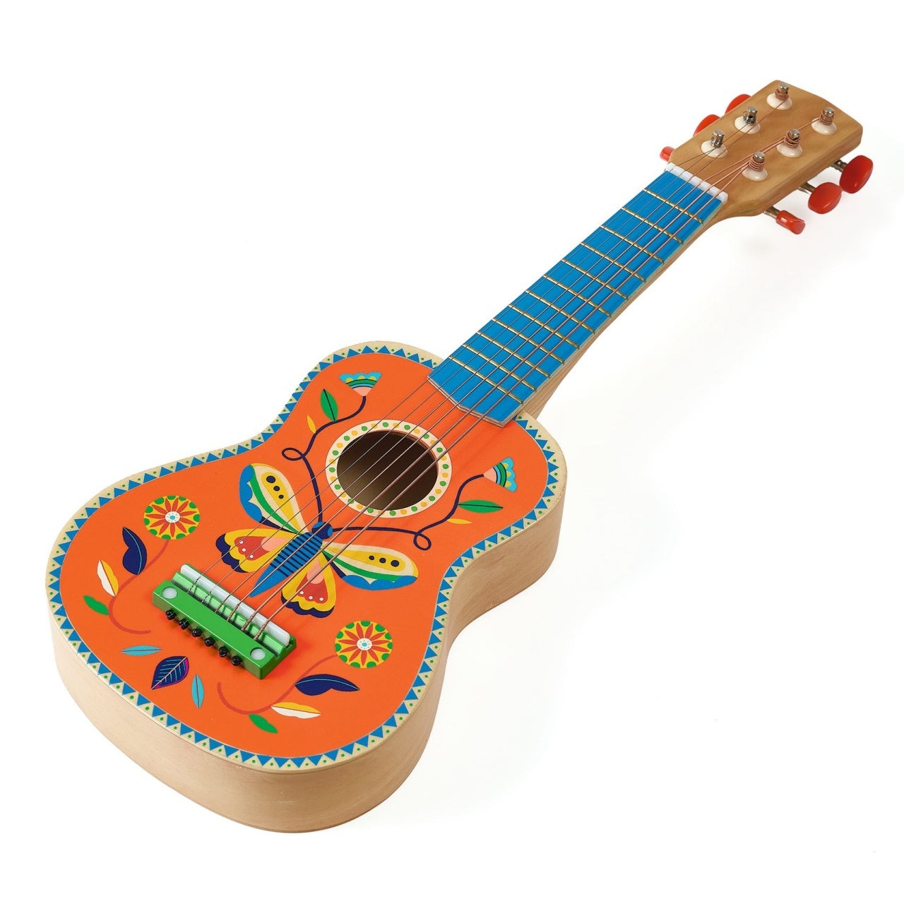 Instrument muzical Chitara din lemn cu 6 corzi, Djeco - Imagine 1 [ps:64a18e31-1be2-4732-b929-4b074d34b3f4]