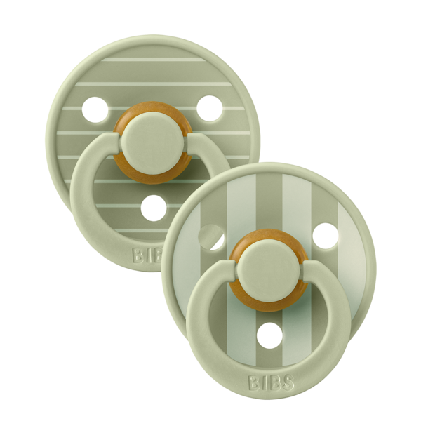 Set 2 Suzete BIBS Colour Studio Stripe Latex, 6 luni+, Sage - Sage (1) [ps:30021dac-d164-48e4-a720-f1fa98746930]