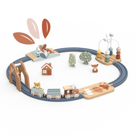 Set trenulet cu activitati multiple, Speedy Monkey - Imagine 1 [ps:78a9ca21-f851-4958-acdb-b9e4412fb413]