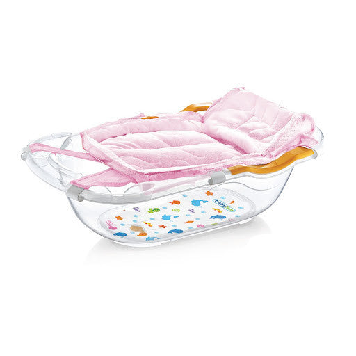 Salteluta de tip hamac pentru cadita BabyJem (Culoare: Gri) - Roz [ps:1cf16b8d-ac81-4d04-964b-83b8a3c1323a]